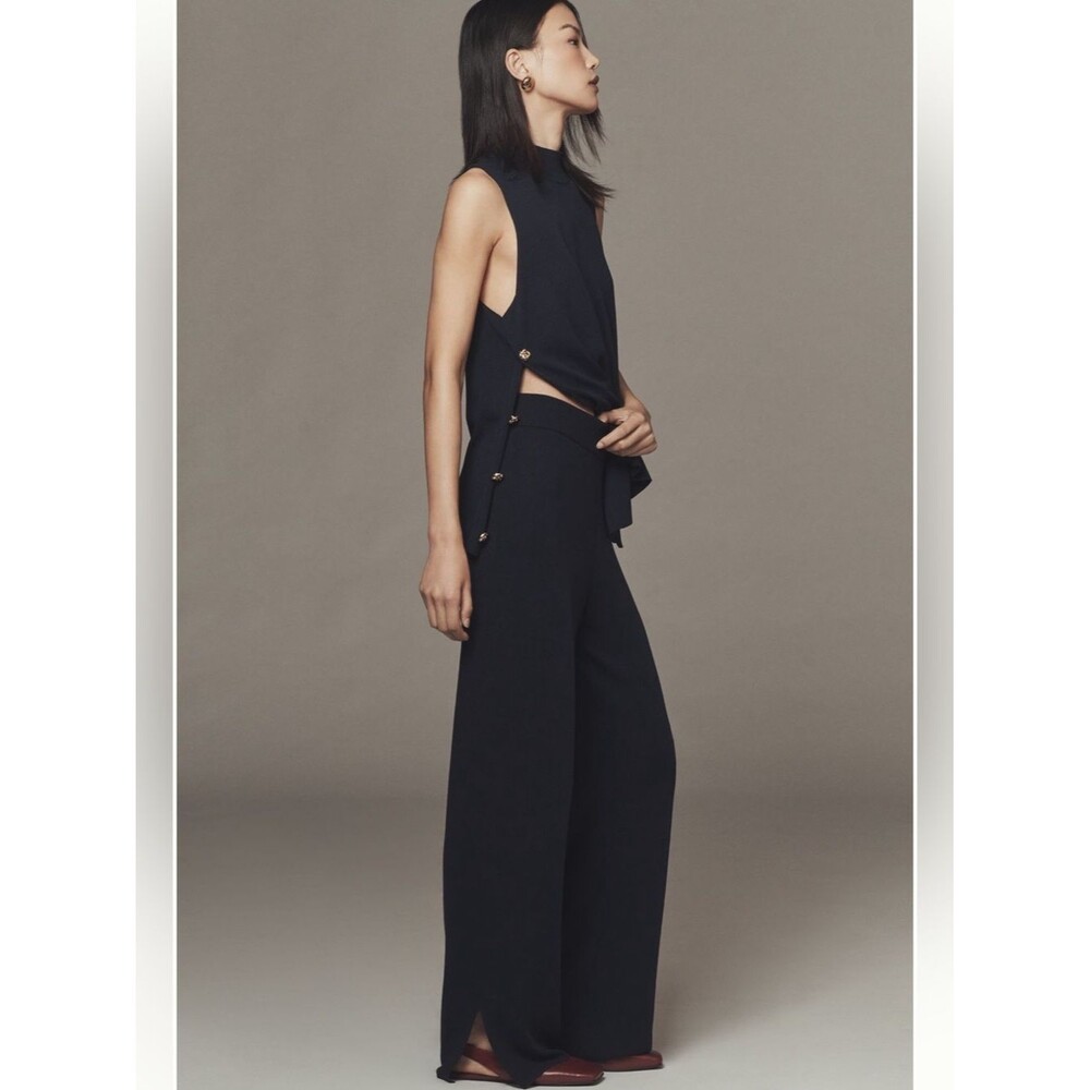 Anthropologie Maeve Pull-On Sweater Pants